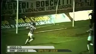 Rimini - Juventus 1-3 - Coppa Italia 1981-82 - 1° Girone - I Giornata