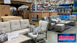 COSTCO SHOP WITH ME PATIO FURNITURE ARMCHAIRS KITCHENWARE HOUSEHOLD ITEMS SHOPPING STORE WALKTHROUGH