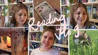 reading vlog🌲🧚‍♀️cats, coffee and emily wilde's faeries