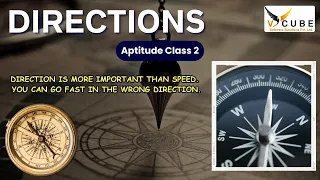 DIRECTIONS Aptitude class 2   | V Cube Software Solutions  | Best Training Institute in HYD