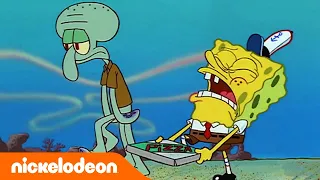 SpongeBob SquarePants | Aflevering in vijf minuten | Pizza bestelling | Nickelodeon Nederlands