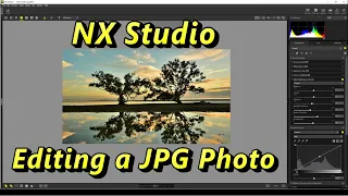 Editing JPG Photos in Nikon NX Studio