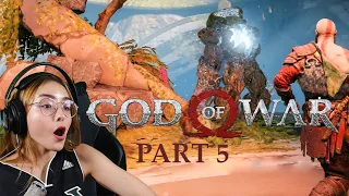 Sarah Streams God of War 4K Blind First Playthrough Part 5 - Stone Ancient - This Game is CRAZY GOOD