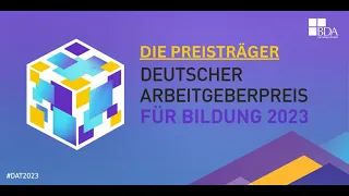 Deutscher Arbeitgeberpreis für Bildung 2023 - DIE PREISTRÄGER