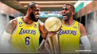 Chris Paul will Join GOAT KING LEBRON-AD LA Lakers WIN REPEAT 2026 NBA Finals vs New York Knicks!