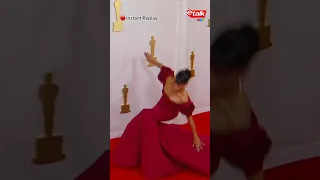 Liza Koshy falls at the Oscars 😵