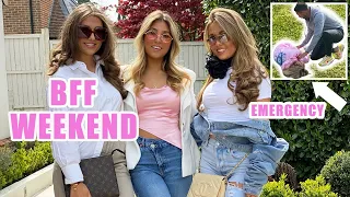 My BFF Weekend, Girls, London and a Crazy Emergency Vlog! | Rosie McClelland