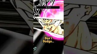 THAT TIME DODGE ON DOKKANFEST MAJIN VEGETA WAS TOO GOOD!!! (DBZ: Dokkan Battle) #Shorts