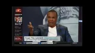 Sugar Ray Leonard: "Floyd Mayweather jr style almost identical to his father" "