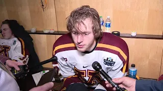 Gophers react after heartbreaking 3-2 OT loss to Quinnipiac in NCAA title game