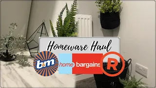 HUGE HOMEWARE HAUL | B&M, HOME BARGAINS & THE RANGE | HOME DECOR INSPO | FEBRUARY 2022