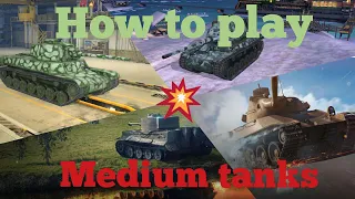 How to play medium tank WoT blitz (Easy guide)