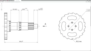 Solidworks. Урок 13.1 ДОПУСКИ и ПОСАДКИ размеров по ГОСТ ЕСКД - создание чертежа