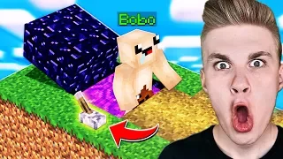 UKRYTY PORTAL BOBO na WYSPIE nad BOBOWICAMI w Minecraft!