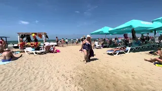 🔱🔱Вот он иделальный пляж в Анапе для отдыха всей семьей/✅Пляж Кристалл/Июль 2023