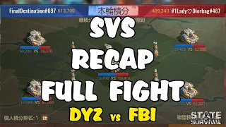 EXTRAORDINARY EVENT IN SOS HISTORY! STATE VS STATE - DYZ vs FBI | STATE OF SURVIVAL