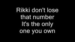 Rikki don't lose that number-Steely Dan + Lyrics