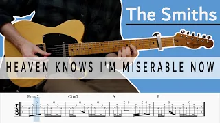 The Smiths - Heaven Knows I'm Miserable Now | Guitar Cover [with Tab]