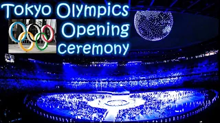 Drones forming earth shape at Olympics opening ceremony | Tokyo Olympics | Spectacular Drone display