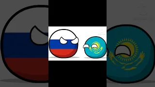 Казахстан и нефтяная суета #countryballs #funny #meme