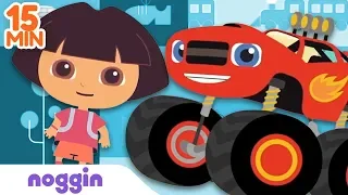 Math & Science for Kids w/ Blaze, PAW Patrol, & Dora! ⚛️ Noggin | Nick Jr.