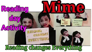 Mime for Kids /Reading day Activity for kids /Best mime Act