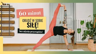 JOGA WZMACNIAJĄCA - trudne asany | POZIOM ★★★☆ | 60min