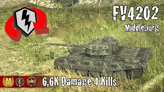 FV4202  |  6,6K Damage 4 Kills  |  WoT Blitz Replays