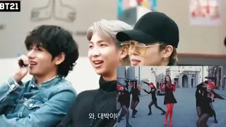 bts reaction to blackpink jisoo flower mv