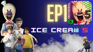 ICE CREAM 5 💀 #ep1 | (HORROR GAME ) | RAXO 4000 | ICE CREAM SERIES