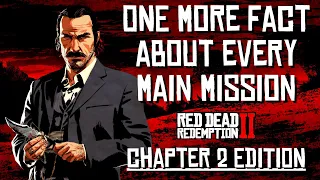 ONE MORE FACT ABOUT EVERY MISSION | CHAPTER 2 EDITION | RED DEAD REDEMPTION 2