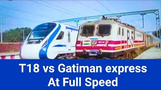 Vande Bharat vs Gatimaan Express |Trains Of Indian Railways At Full Speed