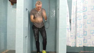 Wet Sasha! Enjoy male wetlook (50% SALE)