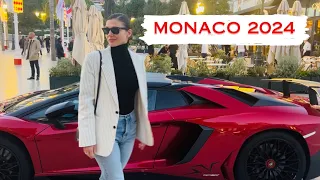 MONACO SUPERCARS 2024 & BEAUTIFUL GIRLS | BILLIONAIRES LUXURY LIFESTYLE  #monaco #supercars #luxury