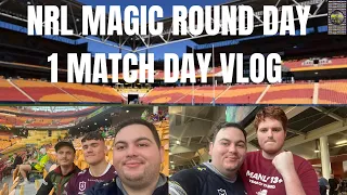 NRL MAGIC ROUND DAY 1 MATCH DAY VLOG 2023