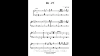 My Life - Billy Joel - Drum Cover - Karaoke version