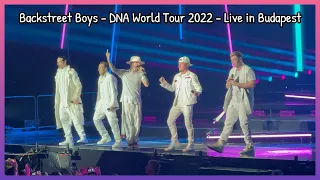 Backstreet Boys - DNA World Tour 2022 - Budapest (full concert)