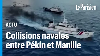 La tension monte entre les Philippines et la Chine après deux collisions entre des navires