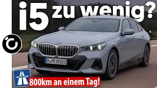 BMW i5 eDrive 40 Langstreckentest - zu wenig Akku gegen EQE, Model S und co?