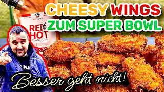 🧀🍗🐔 Die ULTIMATIVEN Super Bowl CHICKEN WINGS Grillen --- Klaus grillt