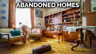 Exploring Beautiful Swedish Abandoned Houses - Antiques left behind