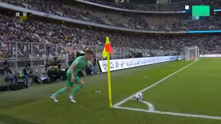 Toni Kroos Corner Goal In Valencia 08/01/2020