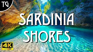 SARDINIA Shores - ITALY - 4K – Scenic RELAXATION with Peaceful Music.