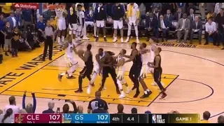 The NBA’s last two minute report from Game 1 of the finals says the officials missed multiple calls