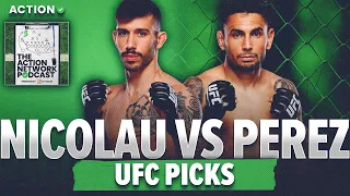 UFC Fight Night: Nicolau vs Perez Betting PICKS! MMA Best Bets | The Action Network Podcast