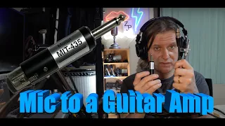 How to Use a Microphone With a Guitar Amp