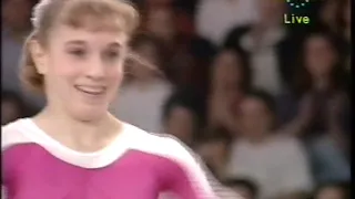 1993 World Gymnastics Championships - Women's Floor Exercise Final (Eurosport)