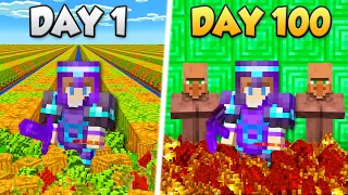 I Spent 100 Days Building OP FARMS In Hardcore Minecraft (#8)