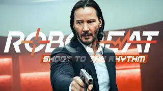 John Wick in ROBOBEAT (4K, Custom Songs)