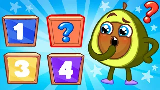 Learning Colors, Numbers, Shapes 🔶1️⃣🟠 for Children with Pit & Penny 🥑